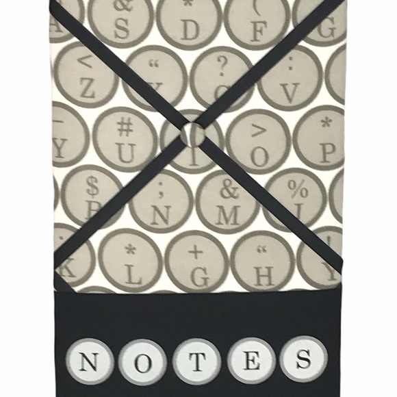 Suzhou Decorative Note Board, Taupe, Black - Picture 3 of 6
